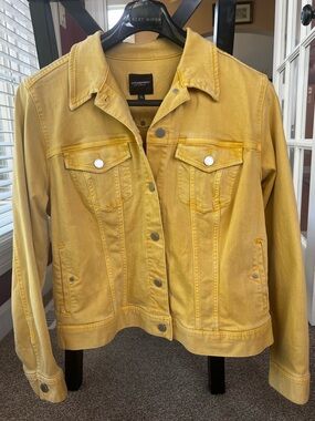 Liverpool Women's Golden Yellow Denim Jacket